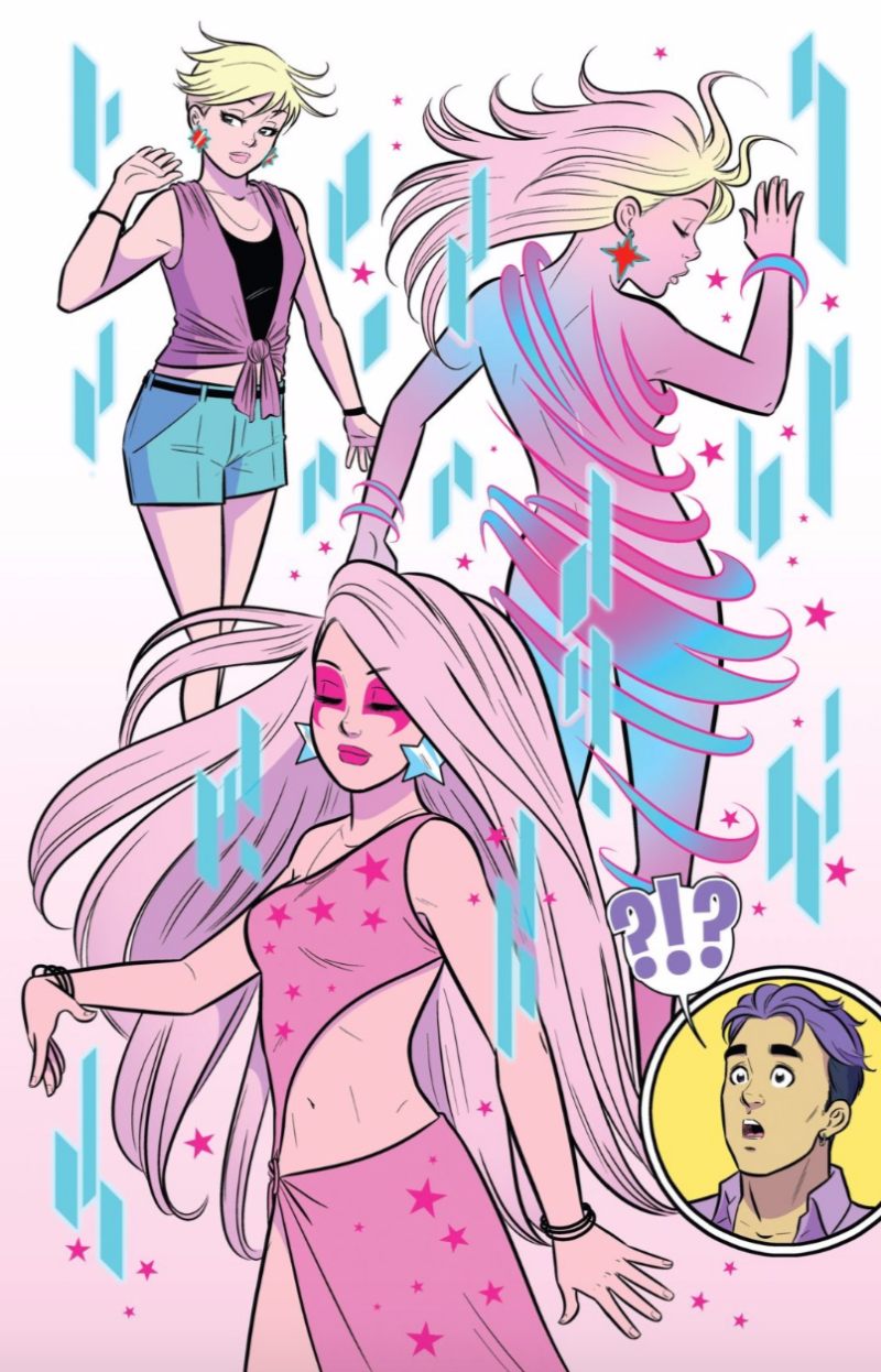 Illustration for article titled Jem and the Holograms Comic Finally Does What the Show Never Dared